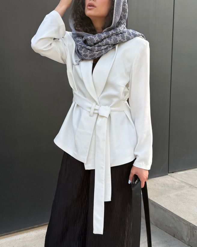 کُت ساعت شنی Silent white ✨